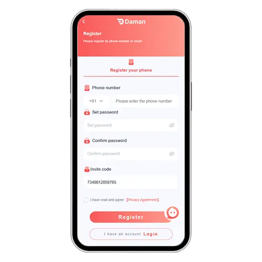 PGLucky88 Casino Registration Step 1